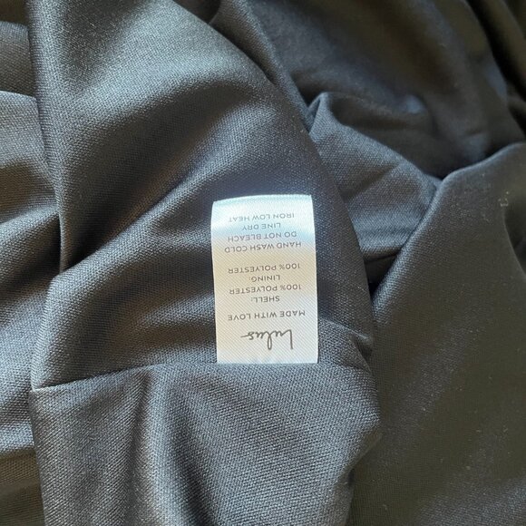 XS | Lulu's | NWT | Cause for Commotion Black Pleated Bustier Maxi Dress - Picture 10 of 10